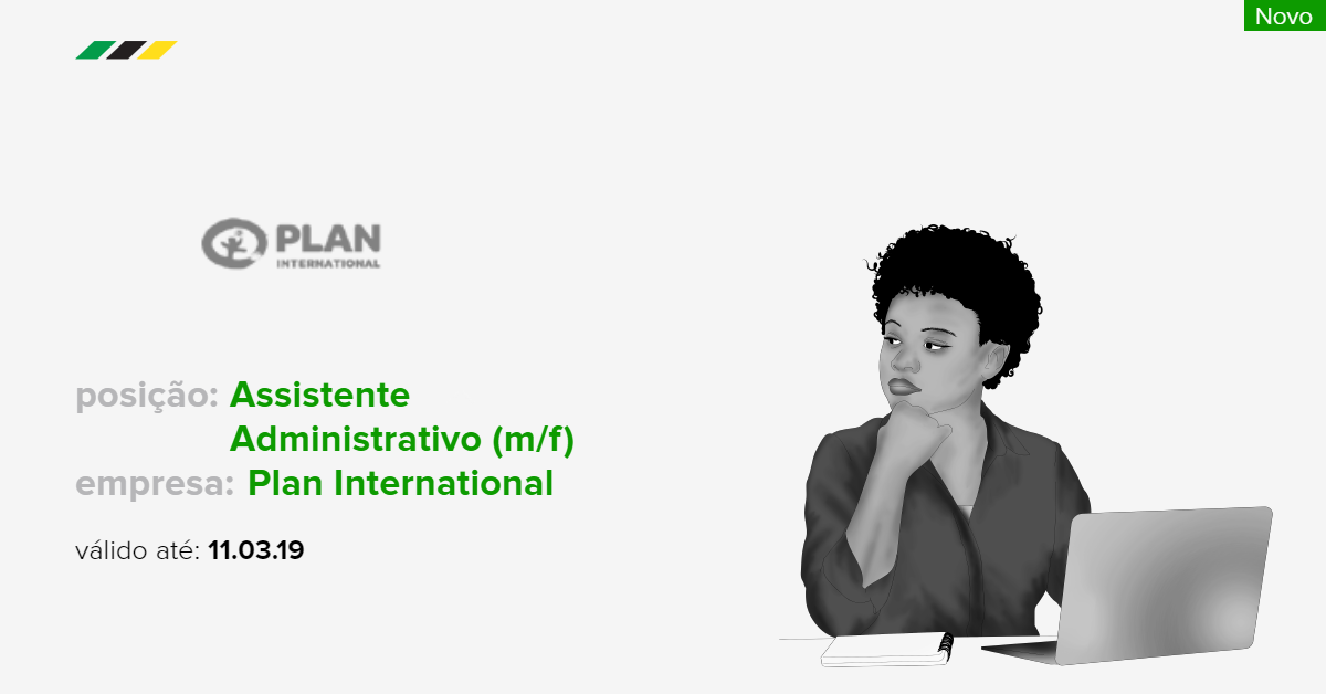 Plan International: Assistente Administrativo (m/f 